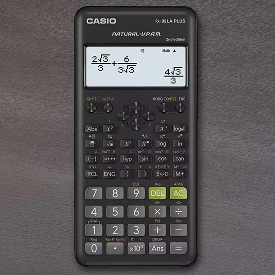 Calculadora Cientifica Fx-82laplus2-Bkwdt Casio