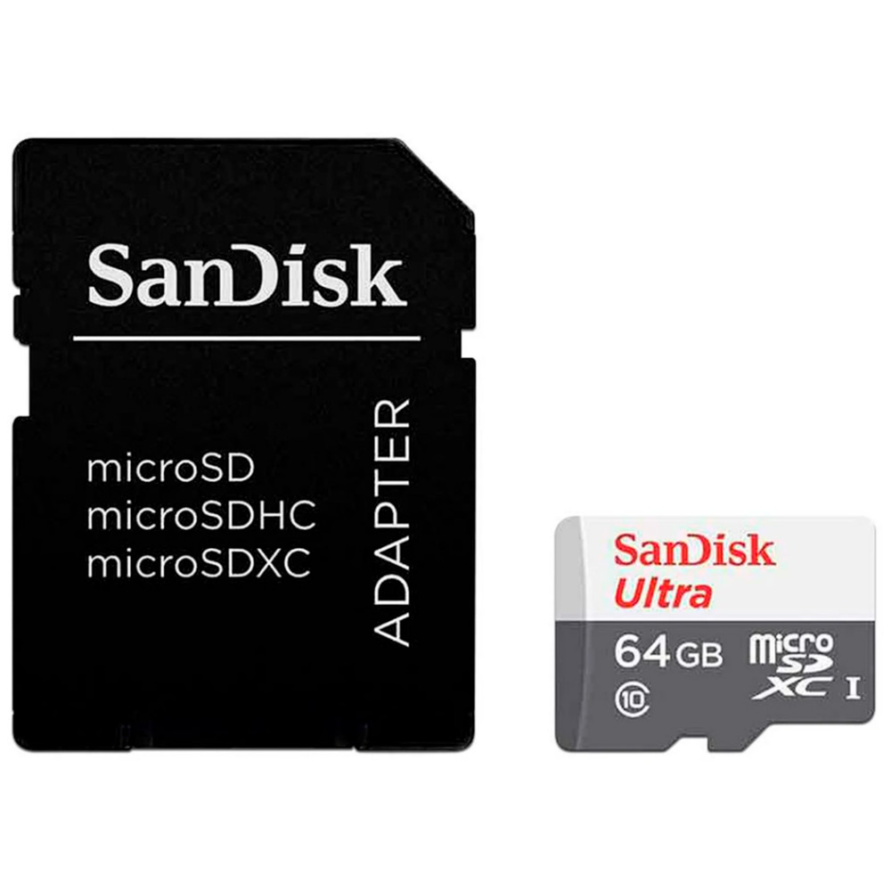 Tarjeta de Memoria Micro SD 64GB Ultra Sandisk