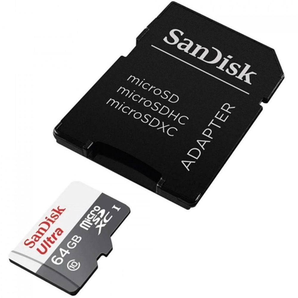 Tarjeta de Memoria Micro SD 64GB Ultra Sandisk