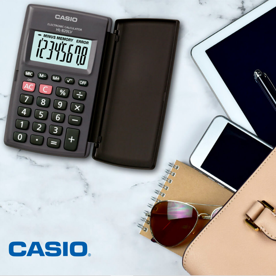 Calculadora Hl-820lv-Bk Casio