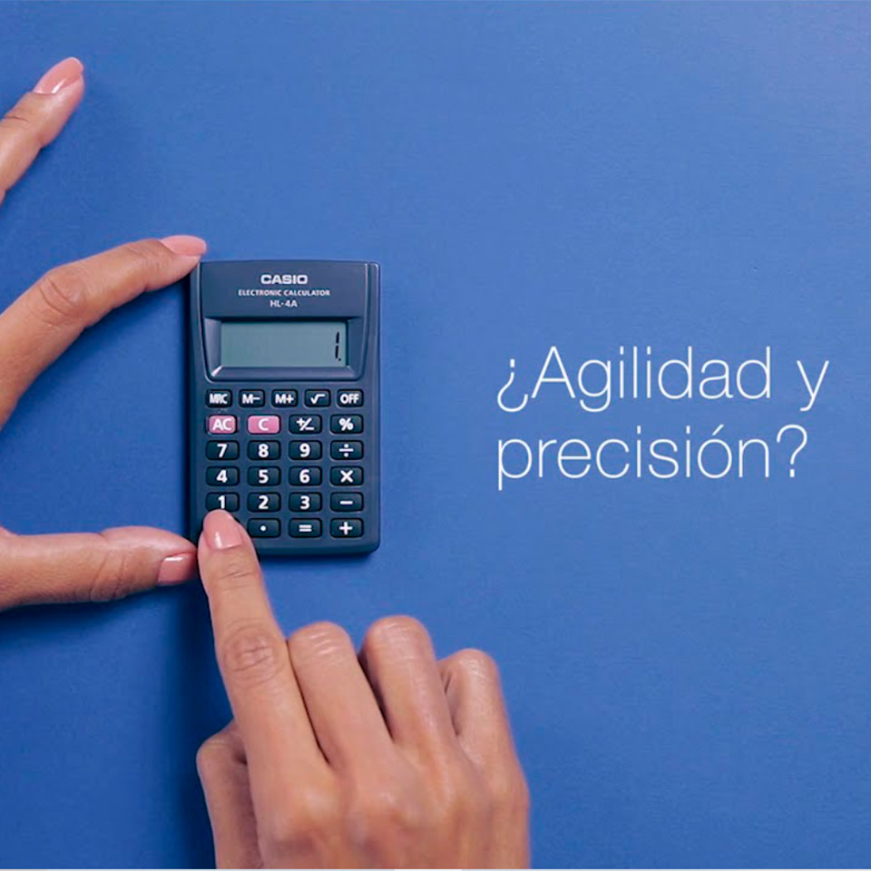 Calculadora Bolsillo Hl4a Casio