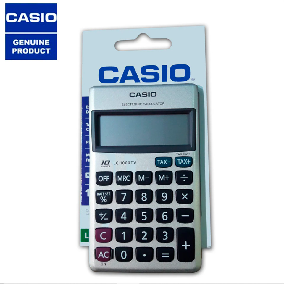 Calculadora Bolsillo Lc1000tv Casio