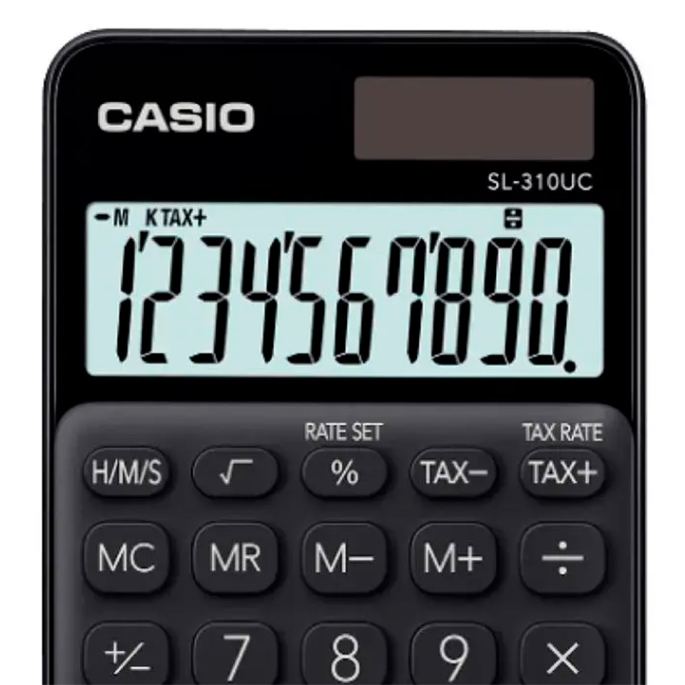 Calculadora Bolsillo Sl-310uc-Bk Casio 
