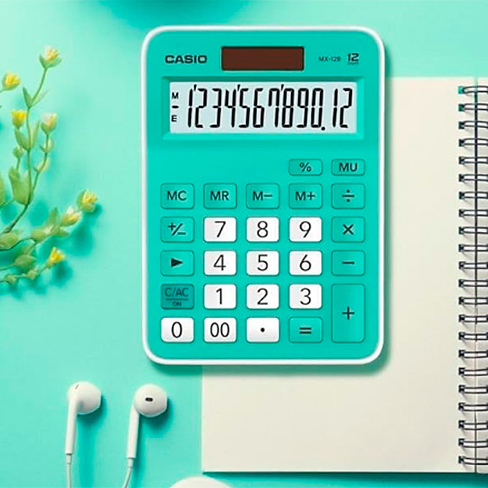 Calculadora Sobremesa Mx-12-Gn Casio