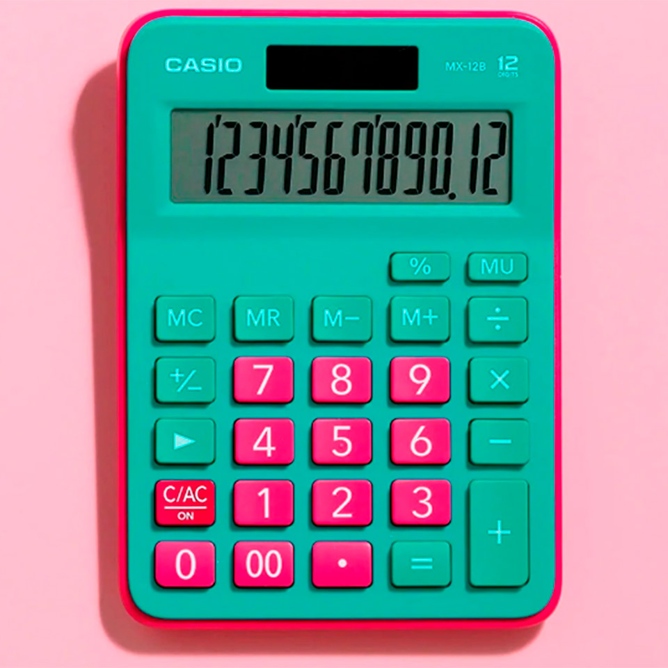 Calculadora Sobremesa Mx-12-Gnrd Casio