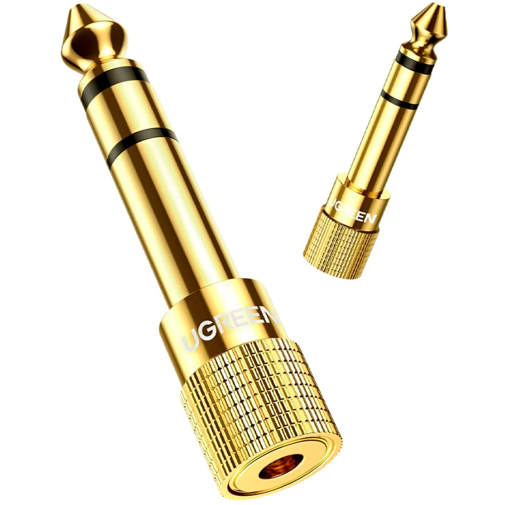 Adaptador Estereo Plug 3.5mm  6.3mm Ugreen