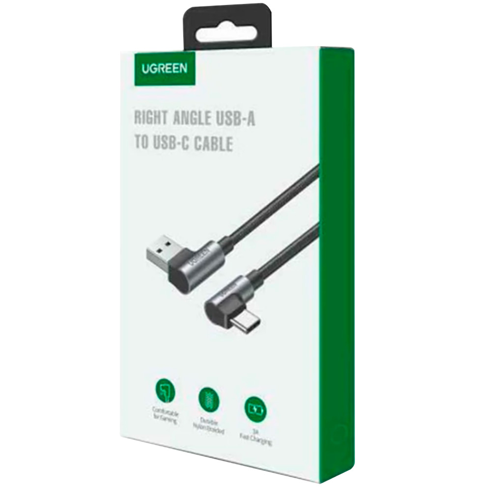 Cable Curvo Usb-A Usb-C Ugreen