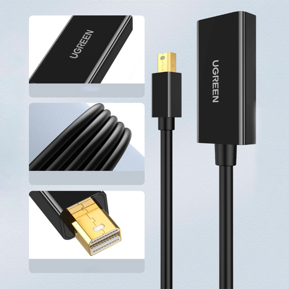Cable Adaptador Mini-Displayport Hdmi Ugreen