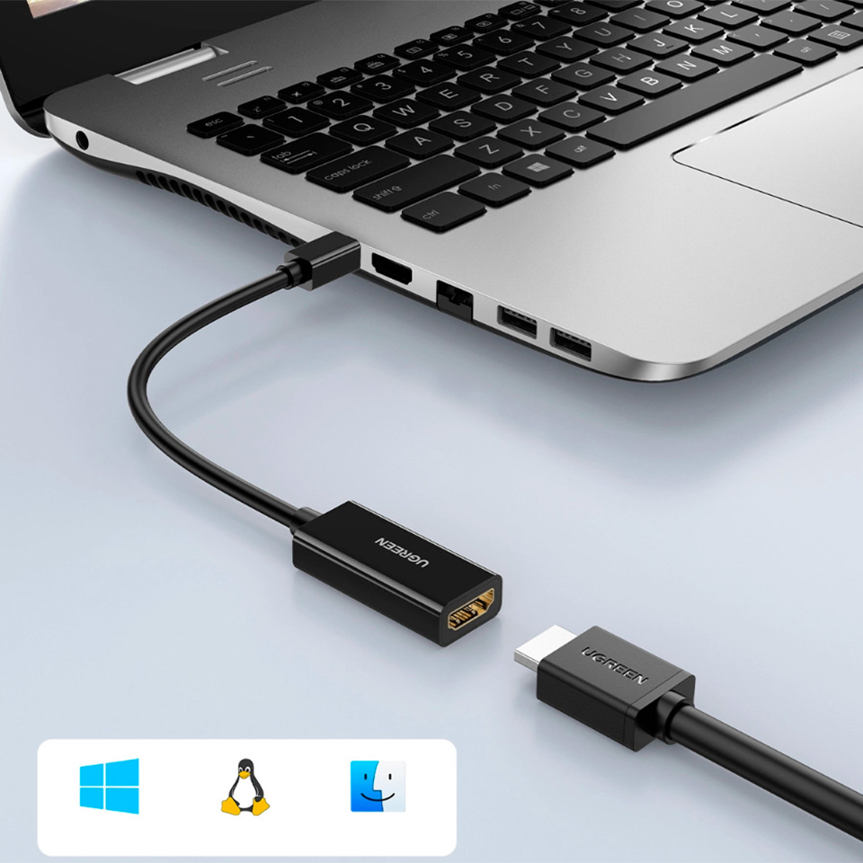 Cable Adaptador Mini-Displayport Hdmi Ugreen