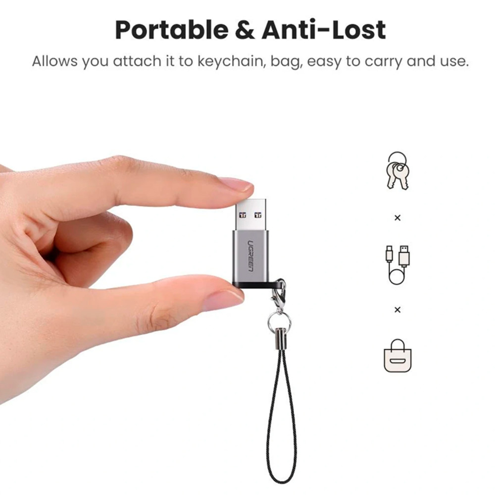 Adaptador Usb-A Usb-C Ugreen
