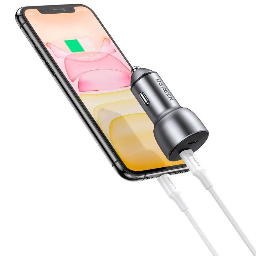 Cargador Automovil Usb-C Ugreen