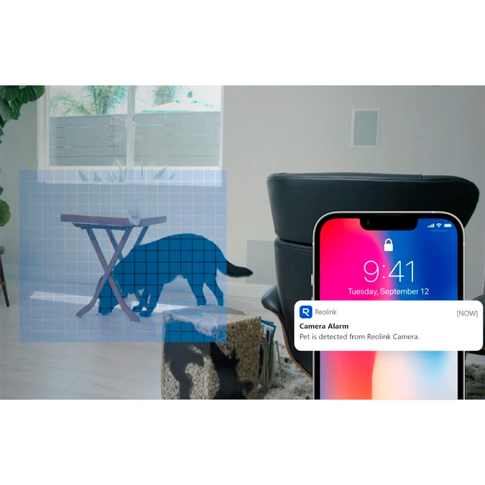 Cámara Ip Wifi E1 Pro 4mp Reolink