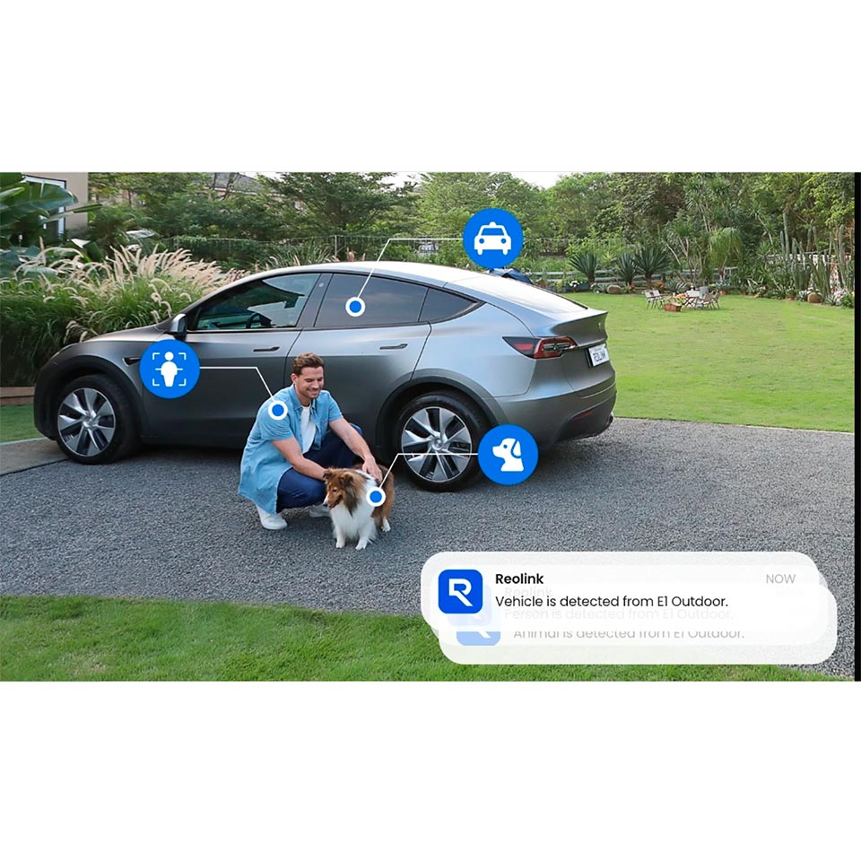 Cámara Ip Wifi E1 Outdoor 5mp Reolink