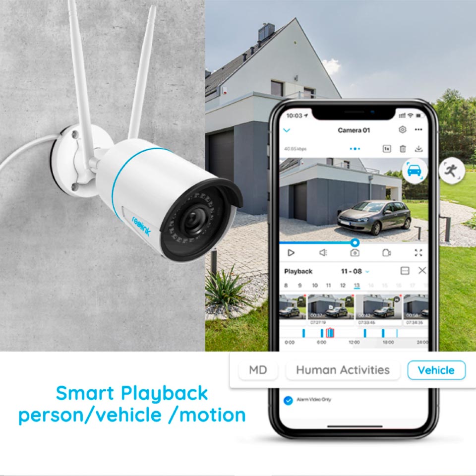 Cámara Ip Wifi Rlc-510wa 5mp Reolink