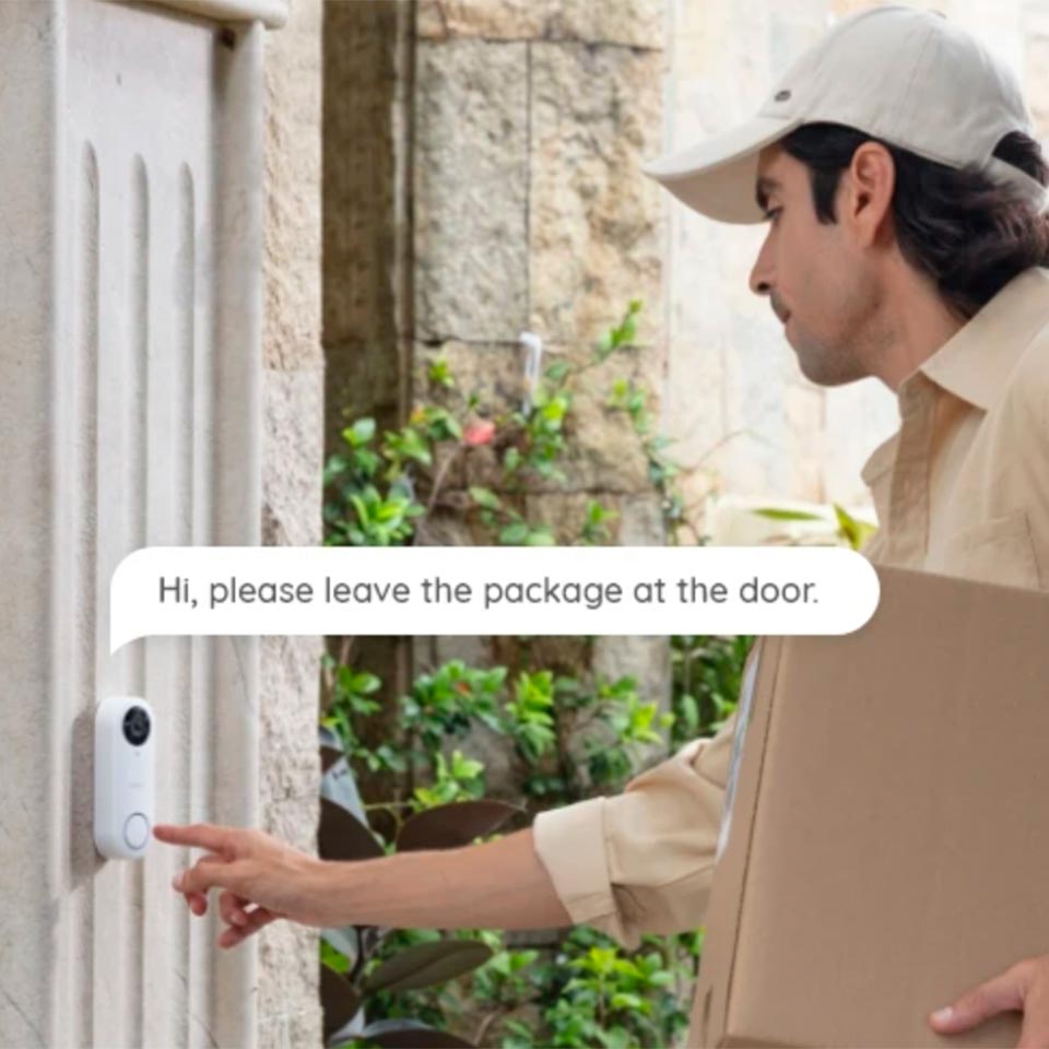 Timbre Inalambrico Wi Fi Con Video Reolink