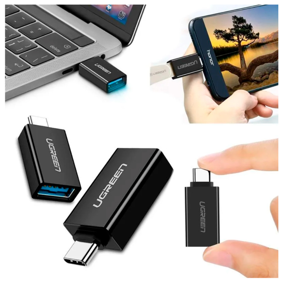 Adaptador Otg Usb-C Usb-A Ugreen