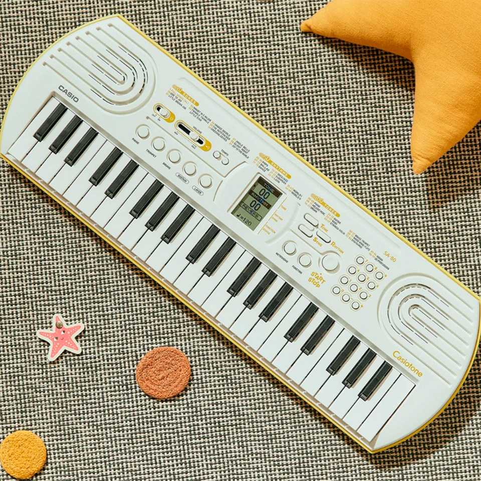 Teclado Mini 44 Teclas Sa-80 Casio