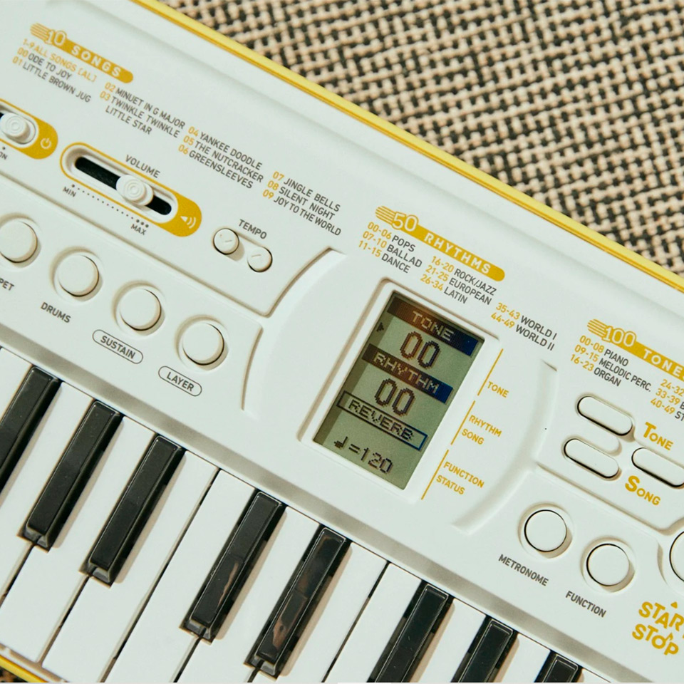 Teclado Mini 44 Teclas Sa-80 Casio