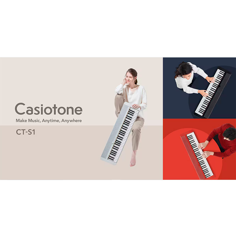 Teclado Casio 61 Teclas Ct-S1bkc2 Negro