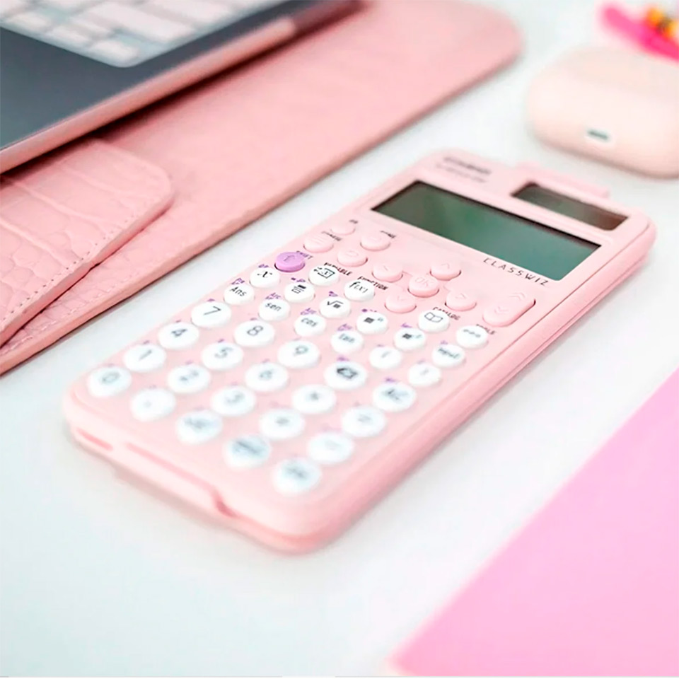 Calculadora Científica Fx-991lacw-Pk-W-Dt Casio