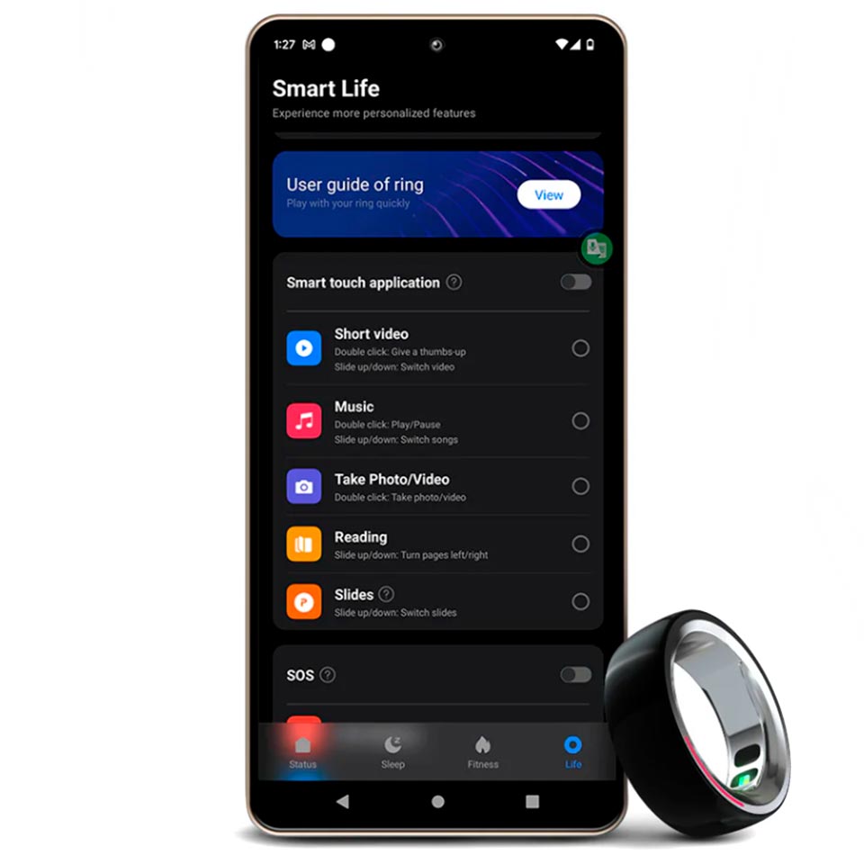 Anillo smart ring