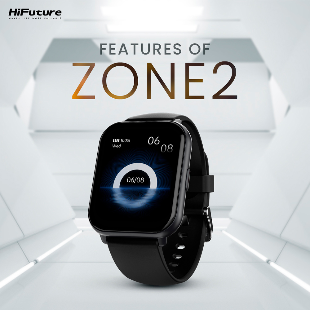 Smartwatch Zone 2 negro pantalla