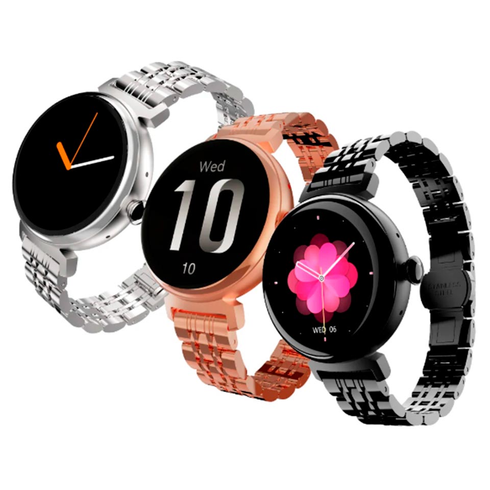 Imagen Smartwatch Aura color dorado