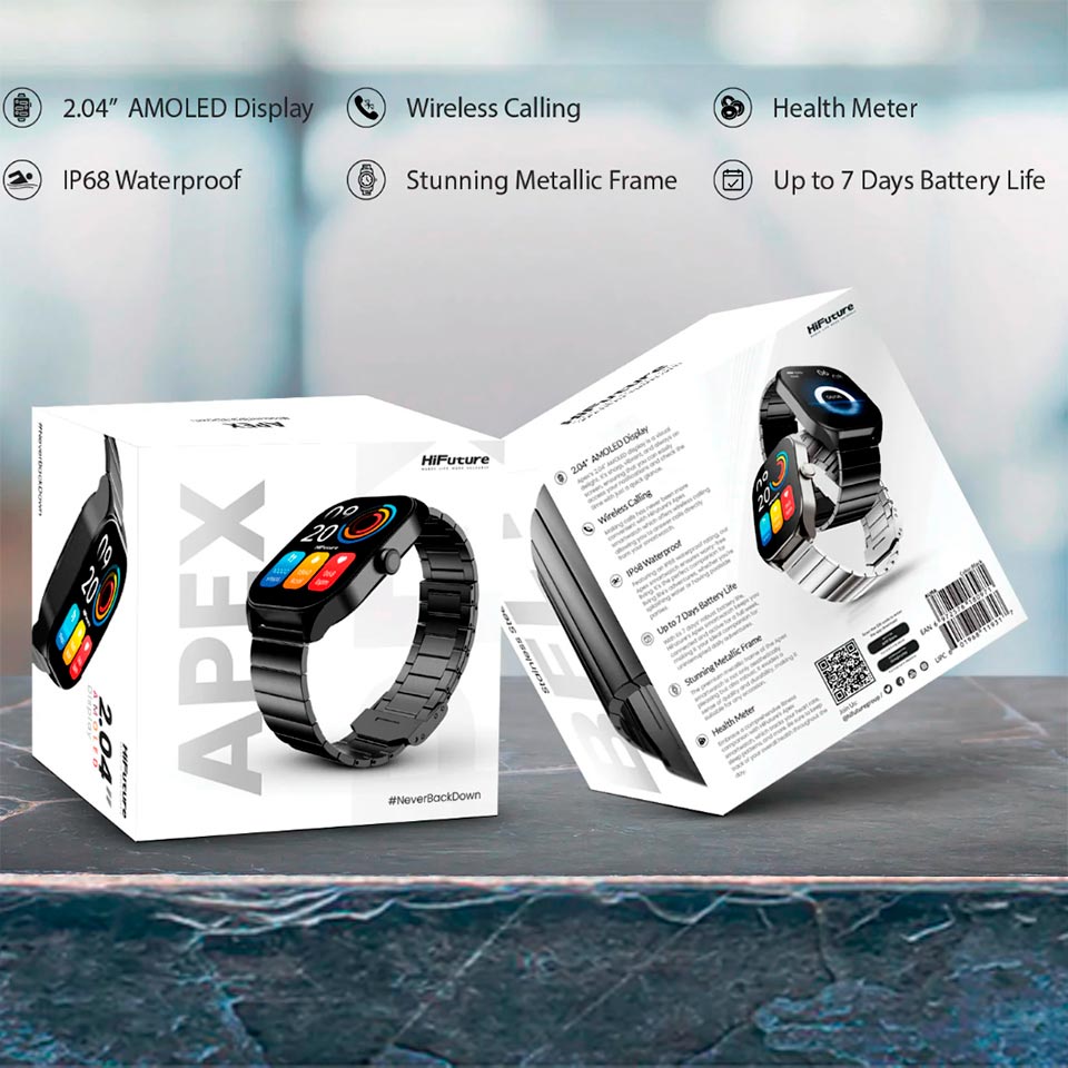Smartwatch Apex caja