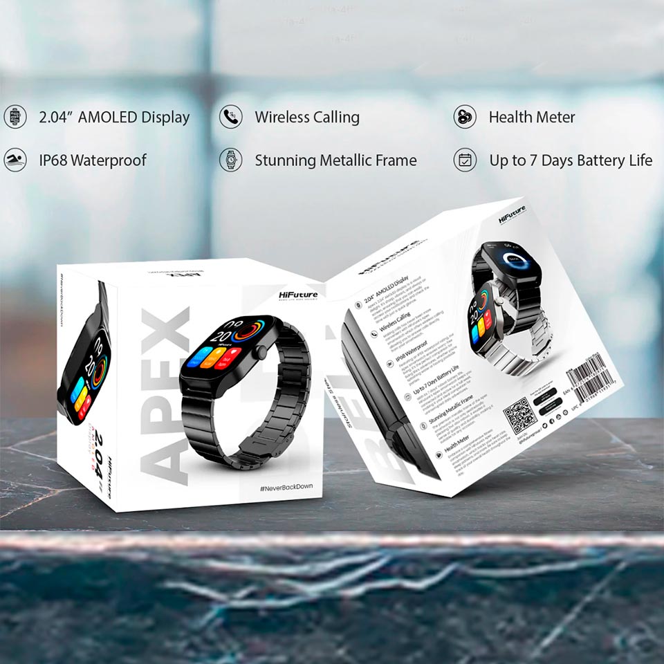 Smartwatch Apex caja