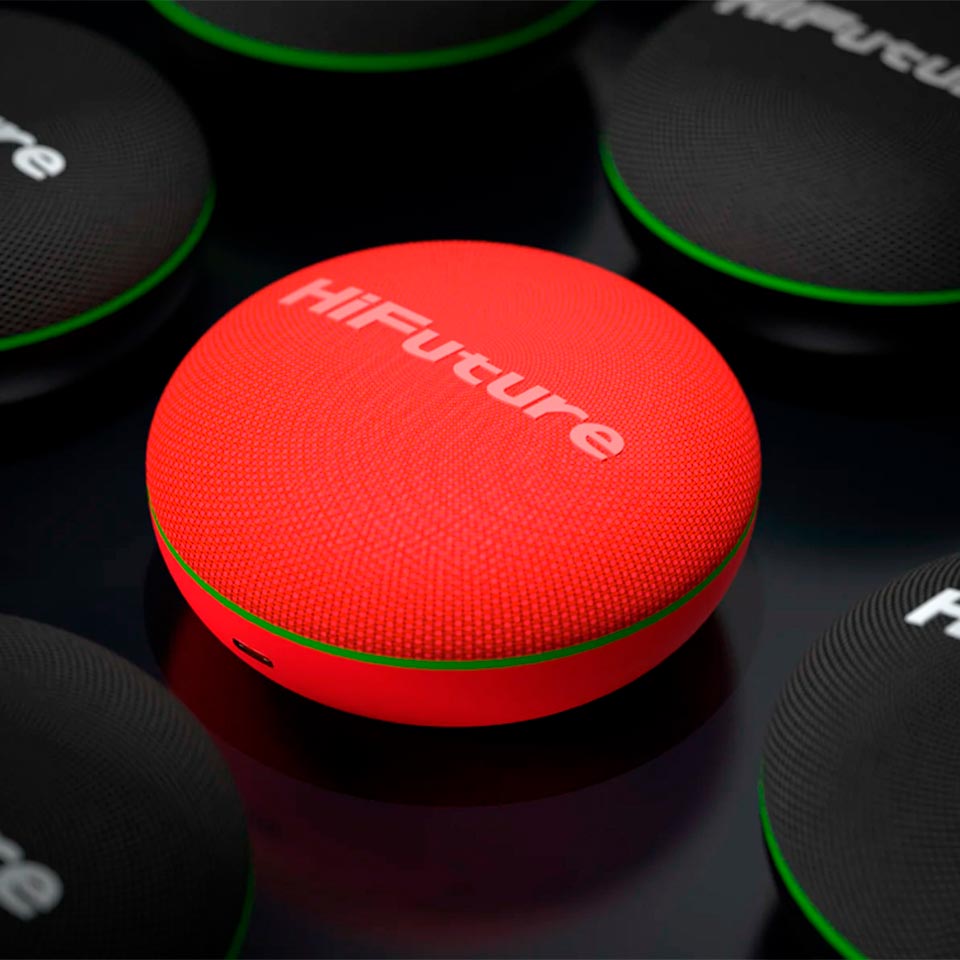 Parlante Altus HiFuture Rojo Parlante Altus portatil HiFuture