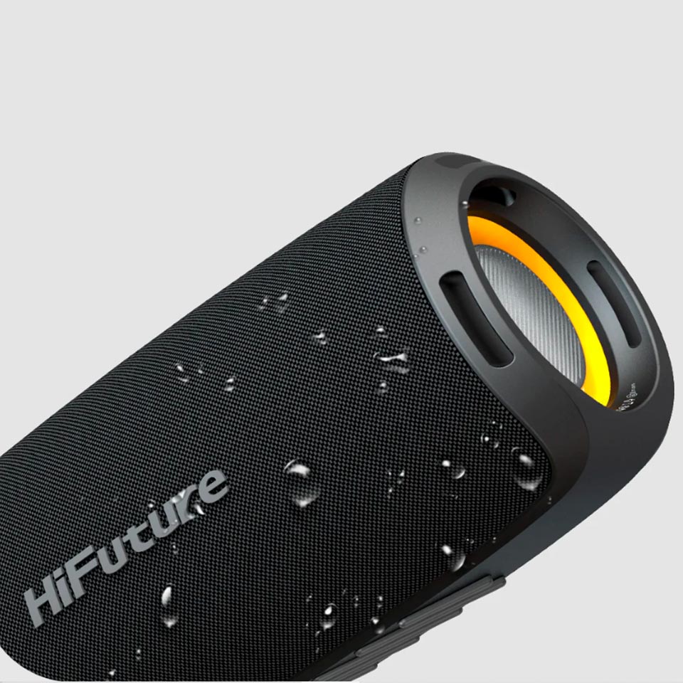 Parlante Gravity portatil negro