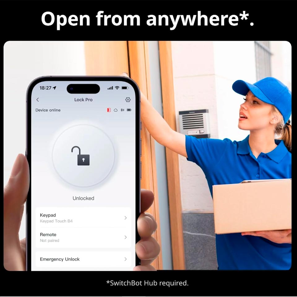 Imagen Cerradura Lock Pro Bluetooth 