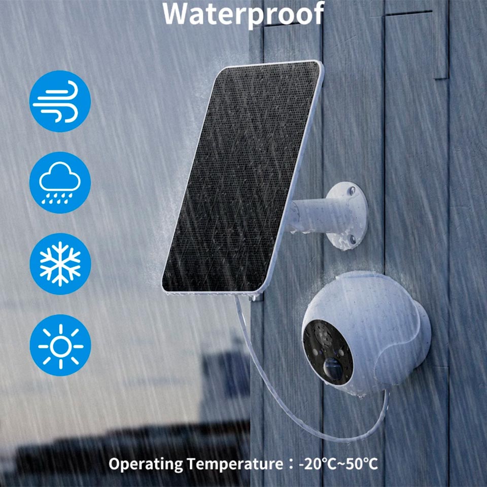 Imagen Panel Solar Para Spotlight Camara 