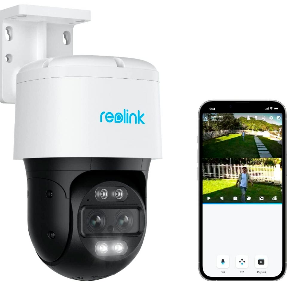 Cámara Wifi Trackmix 2k Inalámbrica Smart Reolink