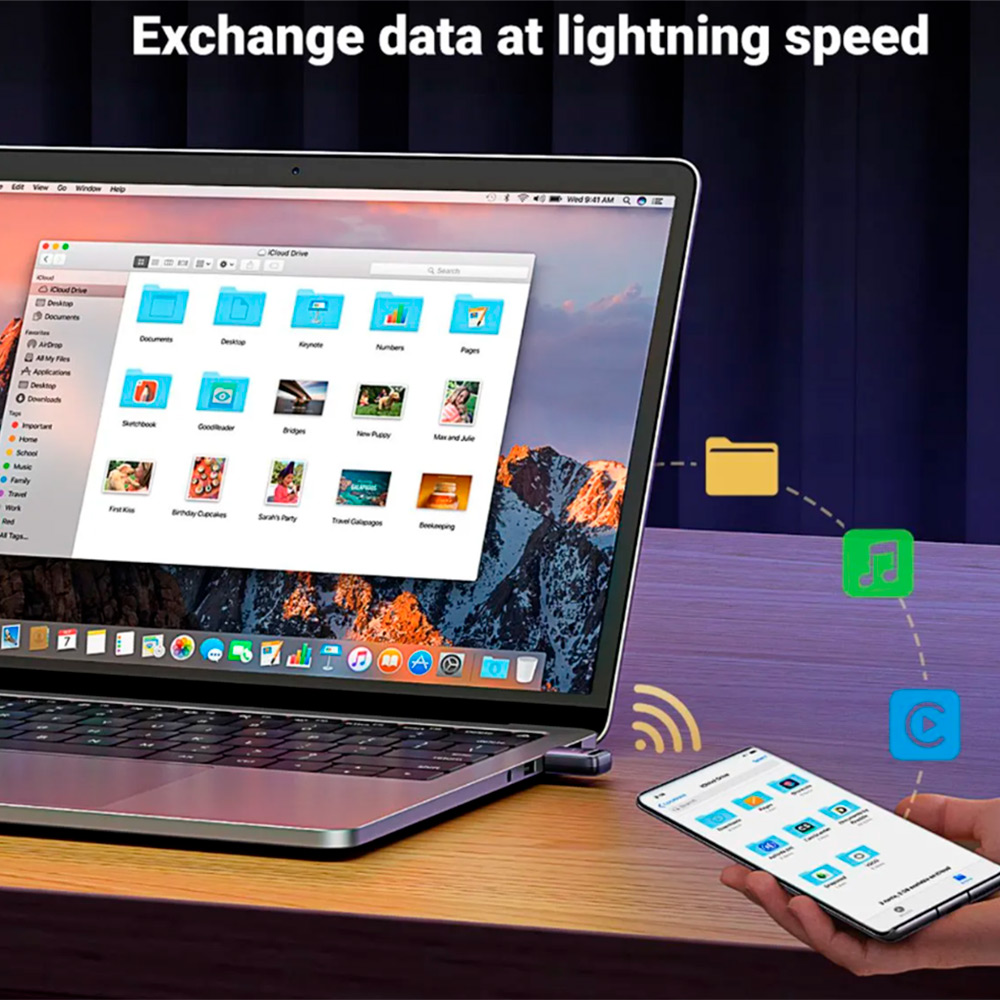 Adaptador Bluetooth Usb-A Ugreen