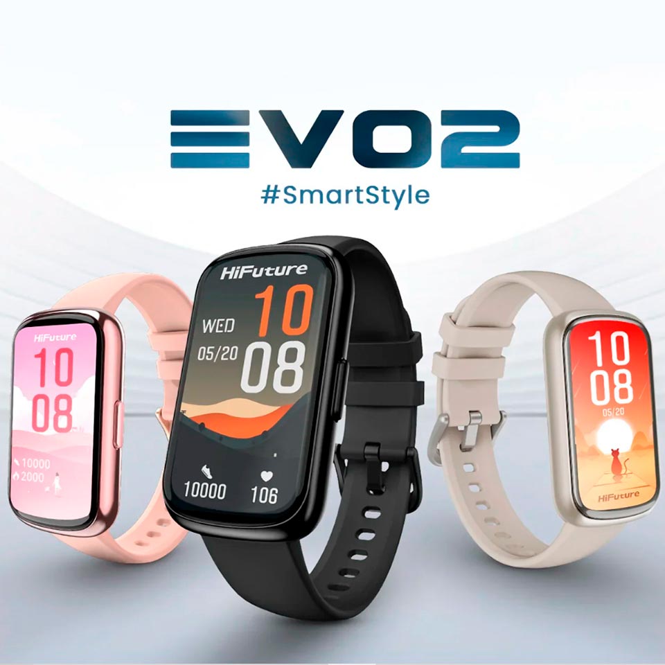 Reloj smartwatch Evo 2 varios colores