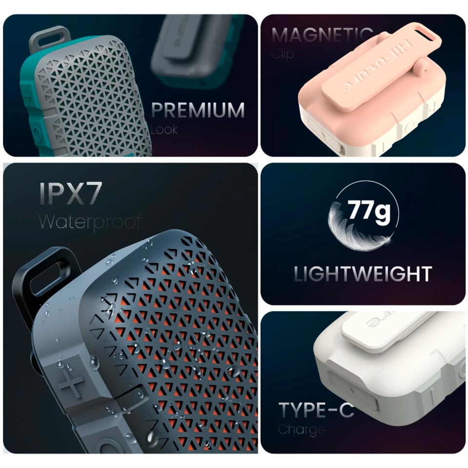 Parlante bluetooth color