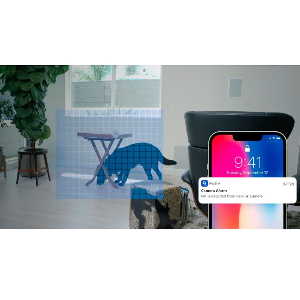 Cámara Ip Wifi E1 3mp Smart Reolink