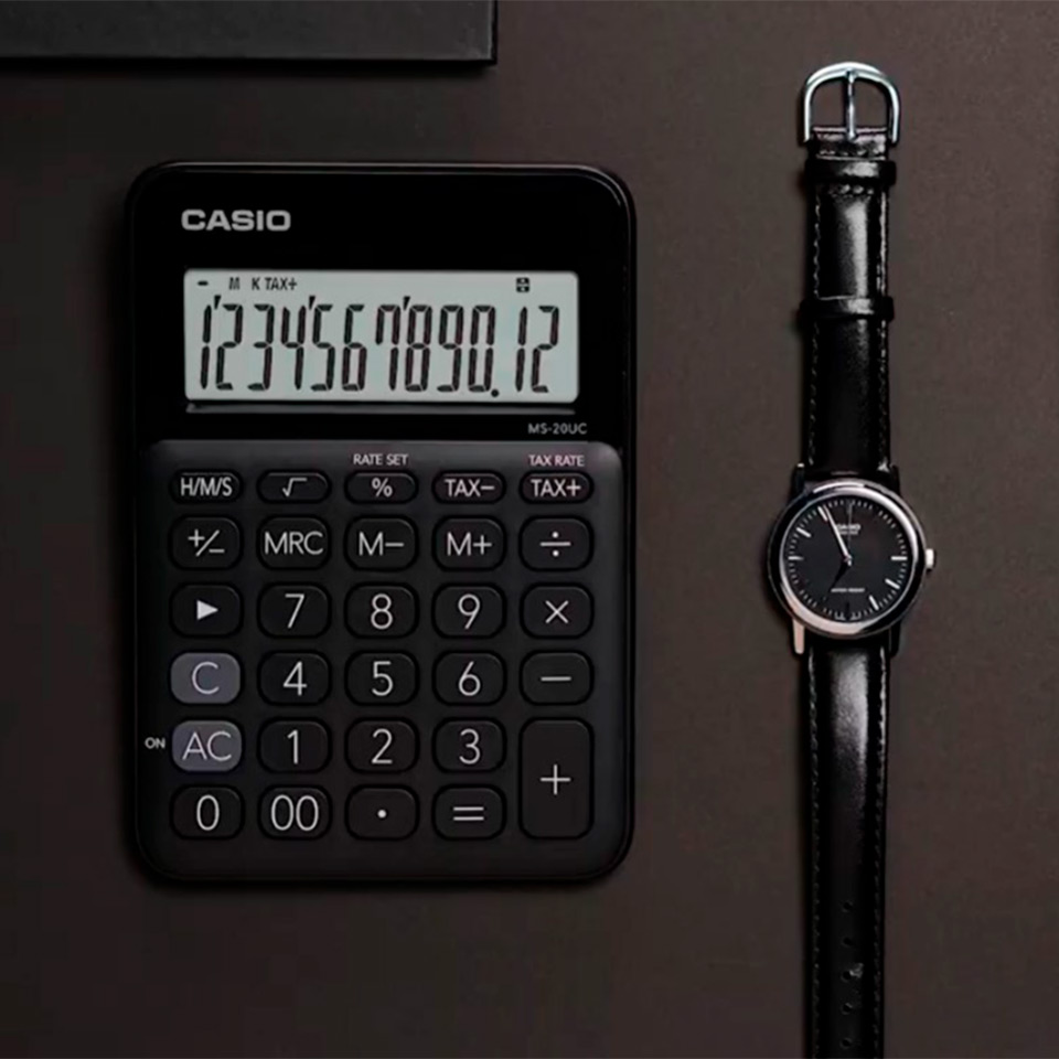 Calculadora Sobremesa Ms-20uc Jbu Casio 