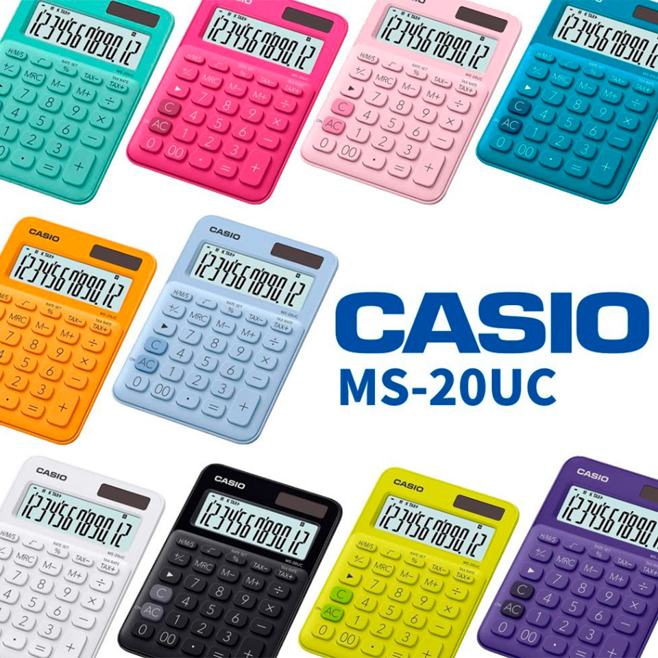 Calculadora Sobremesa Ms-20uc Jbu Casio 