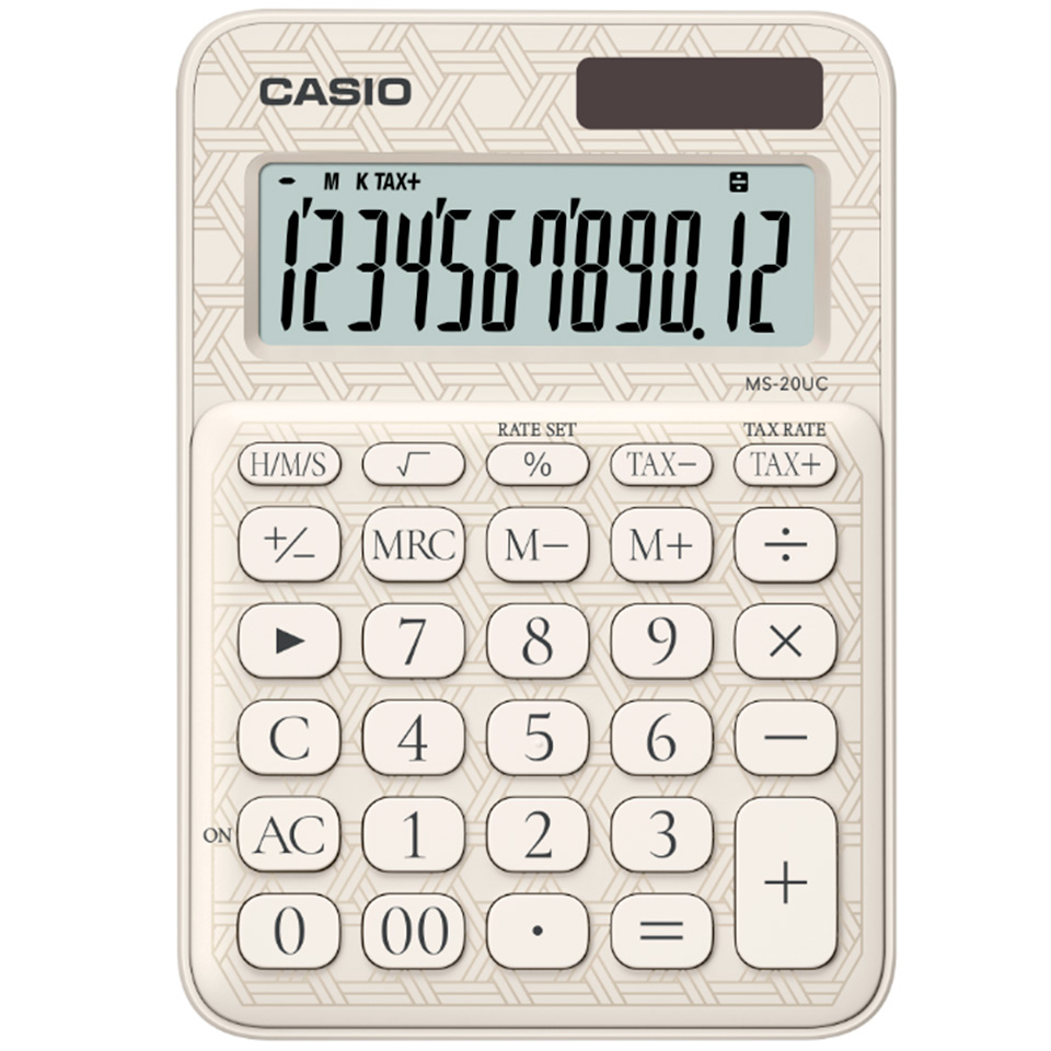 Calculadora Sobremesa Ms-20uc Jwe Casio 