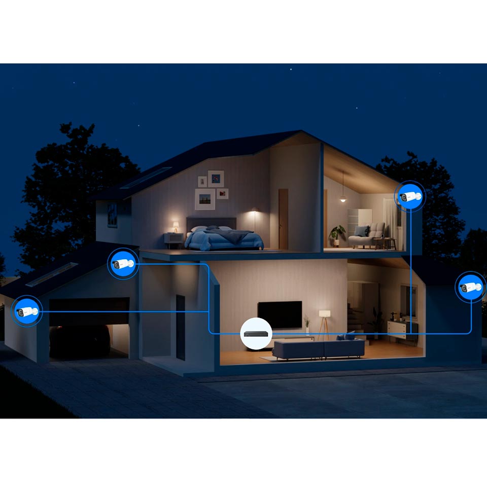 Cámara Ip P330 4k Poe Smart Reolink